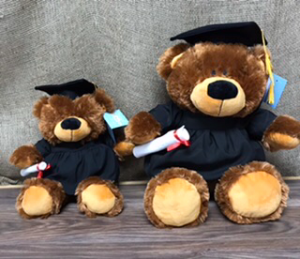 Grad “Bobby” bear  12 inch only 