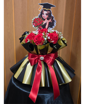 Graduation Day  Crafted Doll 