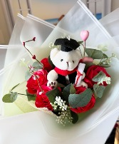 Sweetie Graduation Bouquet Soap Roses