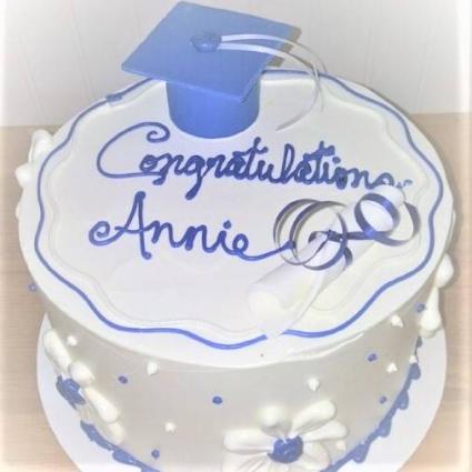 Graduation Cake Fresh from the Bakery