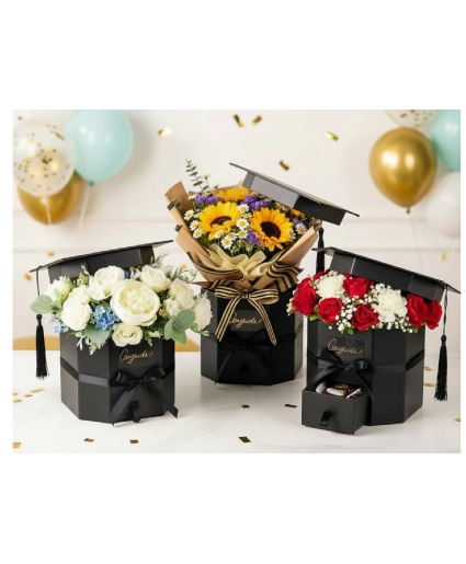 Graduation Flower Box Call to Pre-order