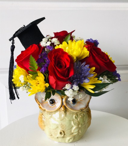 Graduation Owl with Cap 
