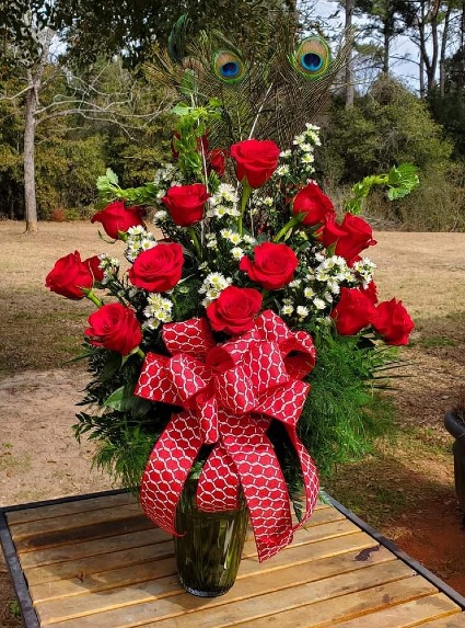 Be My Baby Rose arrangement