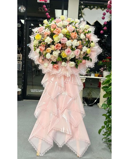 Wishing You Success Grand Opening Stand (1 tier)