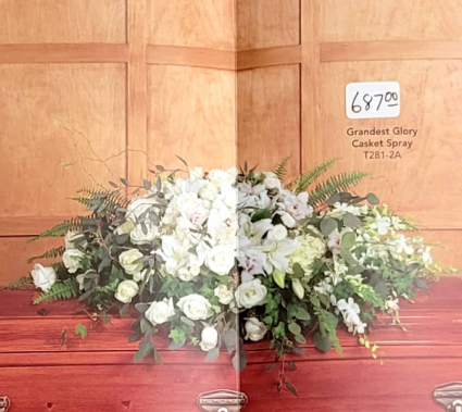 Grandest Glory Casket Spray 