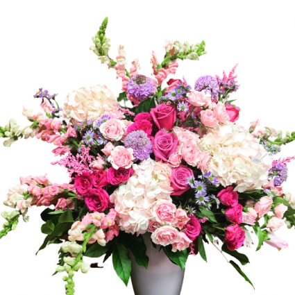 Grandiose in Pink-n-Purple With that WOW factor