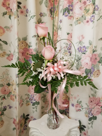 Grandmother's Love Roses in a vase