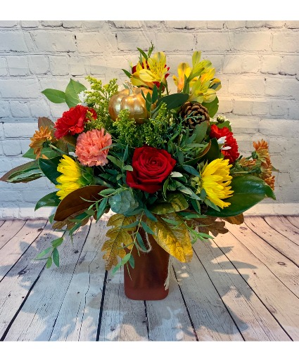 Grateful Garden Vase Arrangement