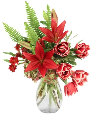 Grateful Garnet Floral Design in Florence, OR | LA JOIE FLEURI