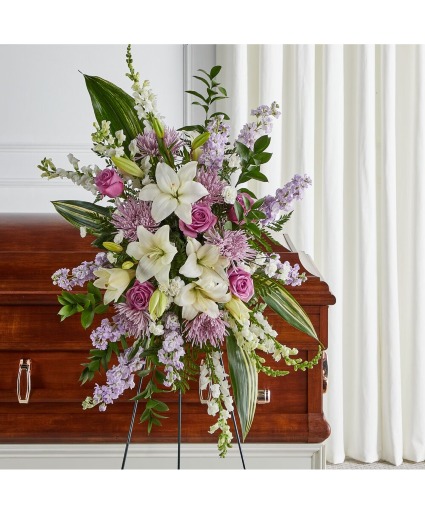 Grateful Hearts Standing Spray S5499