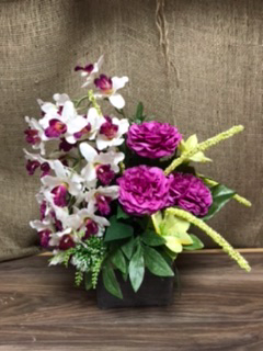 Angel 2 Arrangement Silk Flowers
