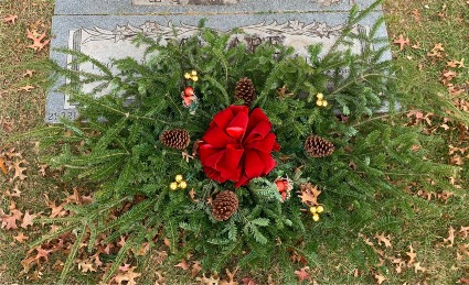 Grave Blanket Christmas