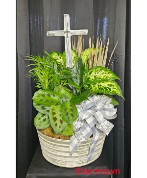 Gray Wooden Cross Gift Item