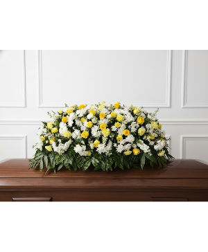 Designers casket spray #30 Funeral arrangement