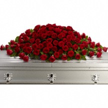Great Love Casket Spray in Whitesboro, NY | KOWALSKI FLOWERS INC.