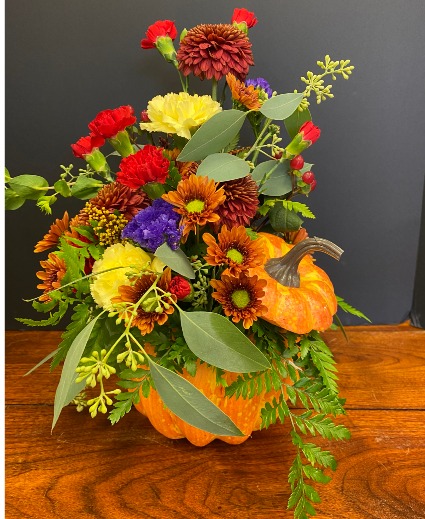 Great Pumpkin Arrangements Fresh Seasonal Arrangement
