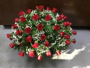 Greatest Love Of All  Casket Spray