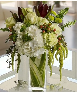 Green and Dandy Vase