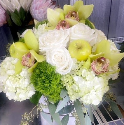 green apple  centerpiece