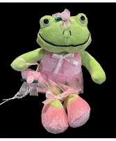 Green Dance Frog Plush
