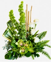 Green Goddess Vase Arrangement