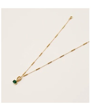 Green Stone Necklace Gift Item