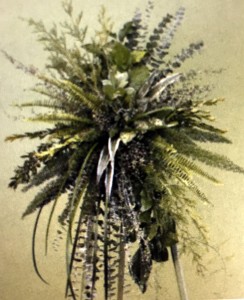 Green Tribute Standing Spray