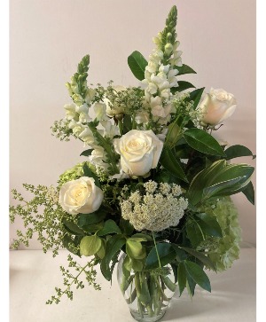 Green with envy Vase Arrangement