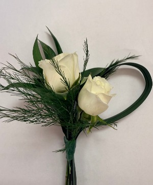 GREENERY BOUTONNIERE  Prom Boutonniere