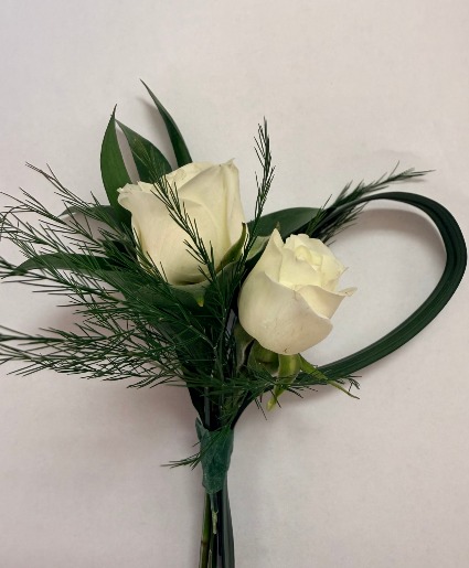 GREENERY BOUTONNIERE  Prom Boutonniere