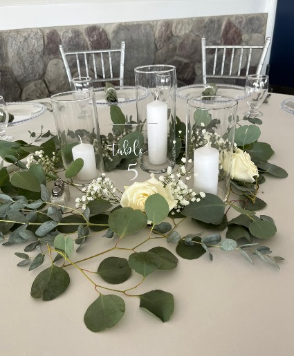 Greenery & Florals Table Centerpiece