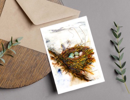 Greeting Card 5x7 Cards by The B Nest Studios