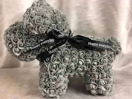 Grey Rose Dog  