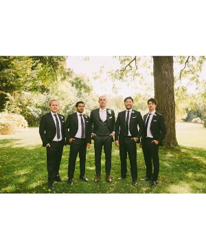 Groom and Groomsman Boutonniere's 