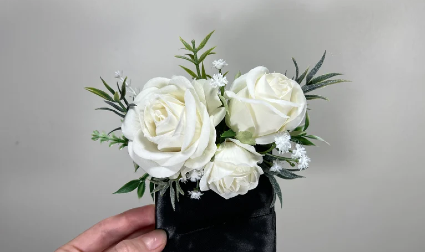 Grooms boutonniere pocket square #3 boutonniere 