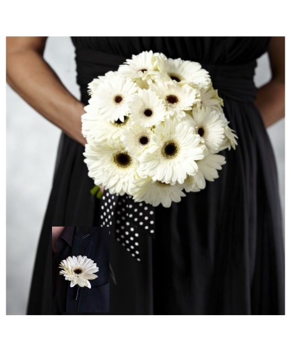 Gerbera Bridal bouquet Gerbera Wedding Bouquet