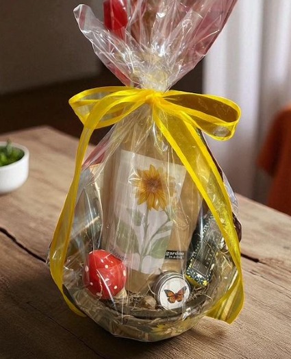 Grow A Sunflower Sunflower Gift Basket