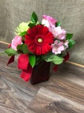 Sending love arrangement 