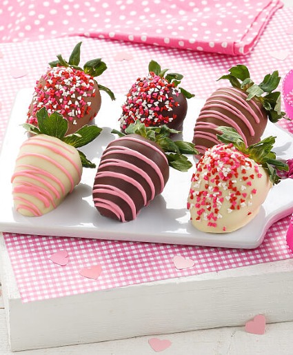 Half Dozen Chocolate Strawberries 