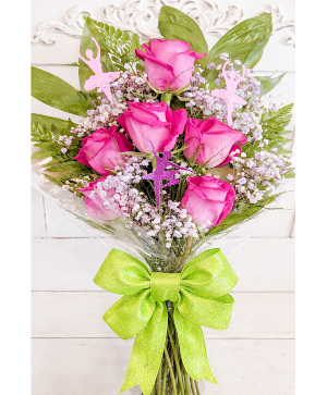 Half dozen pink bouquet Presentation bouquet 