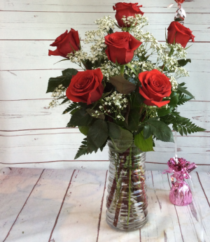 Half Dozen Premium Rose  