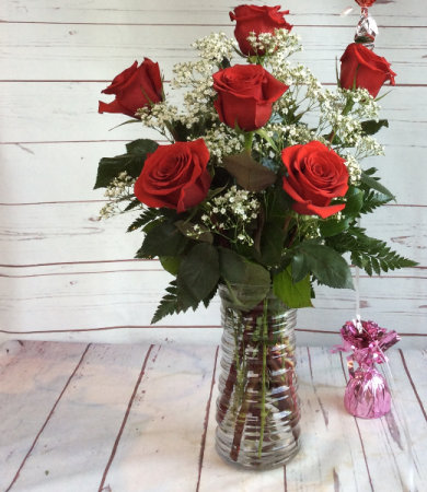 Half Dozen Premium Rose  