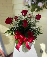 Half Dozen Red Roses Roses
