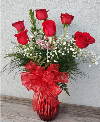 Half Dozen Roses HDOZ