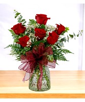 Peregrine Half Dozen  Vase Arrangement 