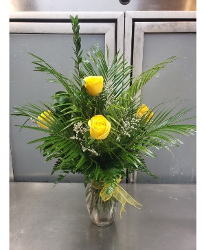 Half Dozen Yellow Roses 60.95 70.95
