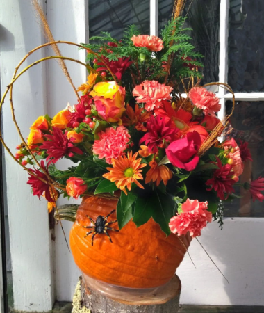 Halloween Pumpkin Arrangement