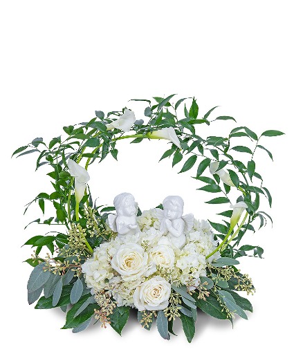 Halo In Heaven Sympathy Arrangement