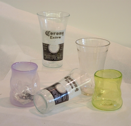 Hand Blown Glasses Local Artist