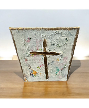 Hand Painted Cross  